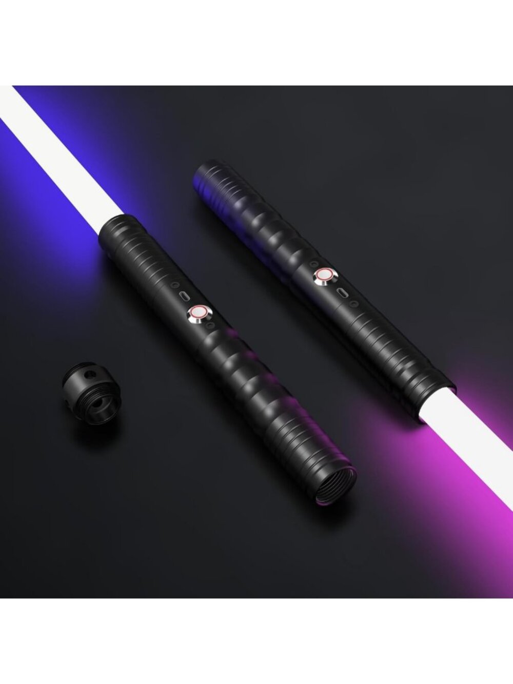 Double Bladed Lightsabers for Dueling - 2 Pack, Perfect for Cosplay & Collecting